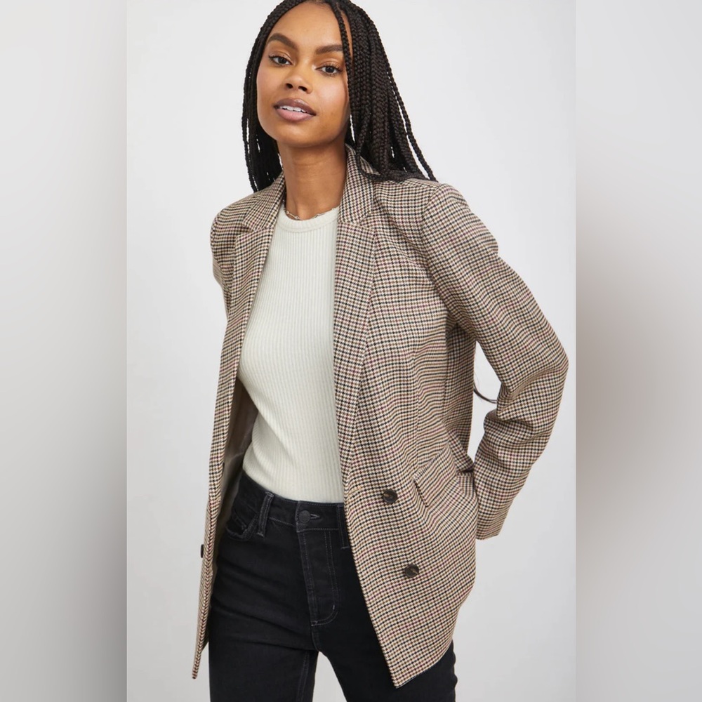 NWT Rails Jac Blazer - Cambridge Plaid